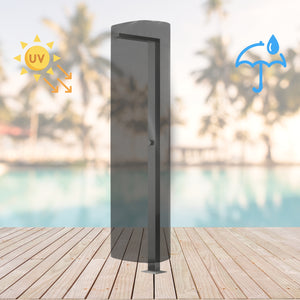 Custodia protettiva doccia esterna impermeabile antivento rivestimento anti uv *** modello larice, confezione 1