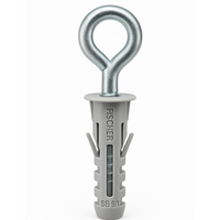 Tassello espansione occhiolo aperto fissaggi fischer sb 9/1 (9mm) 100 pz