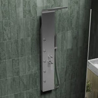 Colonna doccia pannello idromassaggio effetto cascata YH8123 NIZZA Cromato