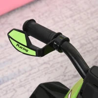 Quad per Bambini 18-36 Mesi a Spinta Manuale con Suoi Integrati, in PP e Metallo, 44x67.5x38 cm, Verde