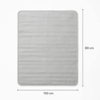 Termocoperta elettrica riscaldante zephir con protezione surriscaldamento *** numero posti 1 piazza, confezione 1