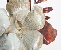 Pannello In Ferro Bouquet cm 83X8,5X55