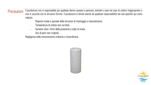 Cartuccia in Polipropilene filo Avvolto 5" - 20 Micron 