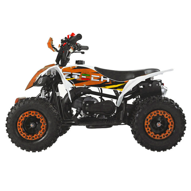 Miniquad Z-Tech KXD Storm ATV 49F Ruota 6"-Arancione