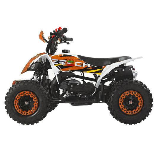 Miniquad Z-Tech KXD Storm ATV 49F Ruota 6"-Arancione