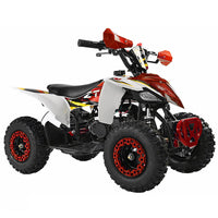 Miniquad Z-Tech KXD Storm ATV 49F Ruota 6"-Rosso