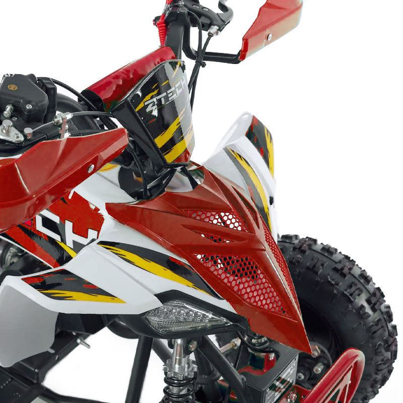 Miniquad Z-Tech KXD Storm ATV 49F Ruota 6"-Rosso