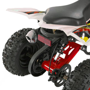 Miniquad Z-Tech KXD Storm ATV 49F Ruota 6"-Rosso