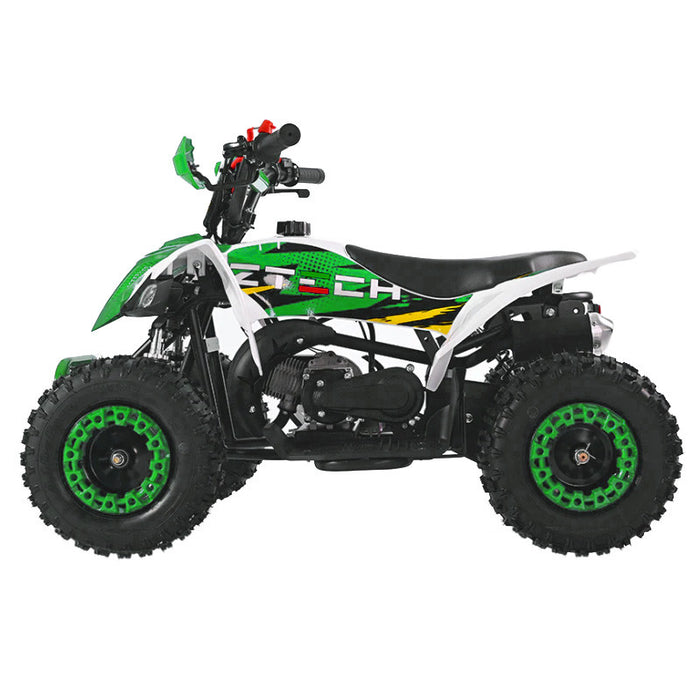 Miniquad Z-Tech KXD Storm ATV 49F Ruota 6"-Verde