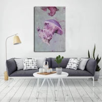 Stampa Su Tela Con Applicazioni Medusa -A- Cm 80X3.8X120