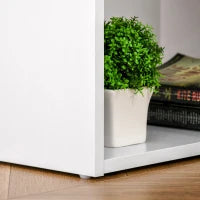 Scrivania Porta PC con 3 Cassetti e 3 Ripiani, Scrivania per Camera e Ufficio in Legno 120x49x72cm Bianco