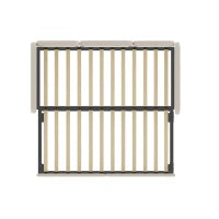 Divano Letto con cassetti, per camera da letto e soggiorno, 90x200 cm,senza materasso, Beige