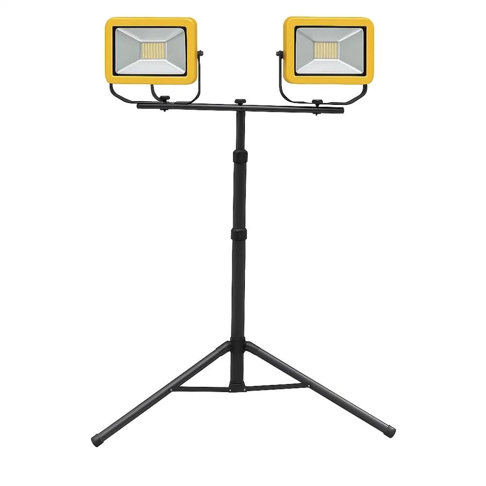 Ecova 25029 treppiede in ferro per proiettori led con foro installazione 5mm