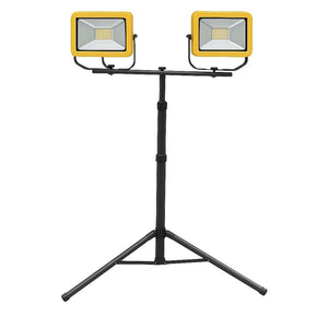 Ecova 25029 treppiede in ferro per proiettori led con foro installazione 5mm