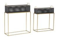 Porta Vasi Fashion Ret. Coppia Cm 60X23X73,5-51X20X64