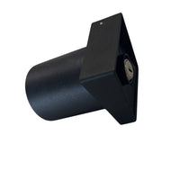 Zippo selettore apri/chiudi da incasso con serratura in nylon grigio scuro