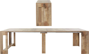 Consolle in legno Pratika L 90 x H 77 cm x P 90