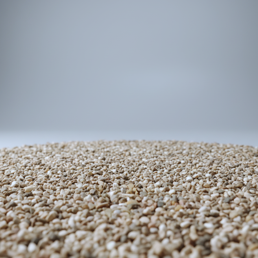 Ghiaino fiume 4/16 mm aggregato naturale umido lavato vagliato sacco 25 kg