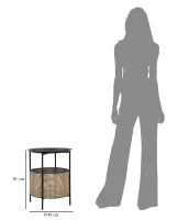 Tavolinetto Osaka cm Ø 40X50