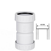 Faeg raccordo tubo rigido manicotto ip65 vari diametri tecnopolimero grigio *** diametro 40 millimetri, confezione 1