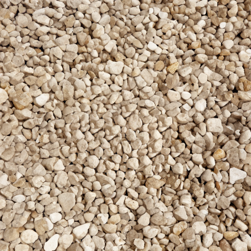 Pavimento drenante fai da te ciottoli in marmo e resina botticino 15,750 kg