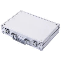 Valigetta Poker Professionale in Alluminio, Set Poker con 200 Fiches e 2 Mazzi per Texas hold'em e Blackjack