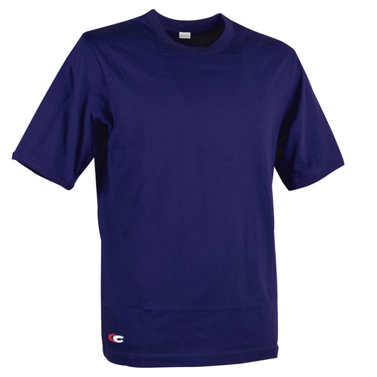 T-shirt zanzibar manica corta colore blu navy 100% cotone traspirante leggera *** misura small - s, confezione 1