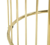 Sedia Cage Celeste Cm 47X56X82 Set 2 Pz (Altezza Seduta Cm 45)