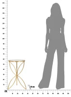 Tavolinetto Butterfly Cm Ø 35X60