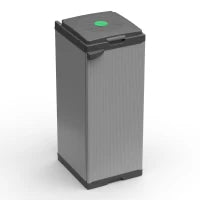 MONGARDI Mobile Portasacco Mono per Raccolta differenziata, in Plastica,  34L x 38P x 87H cm