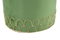 Sgabello Ring Verde Cm Ø 35X42
