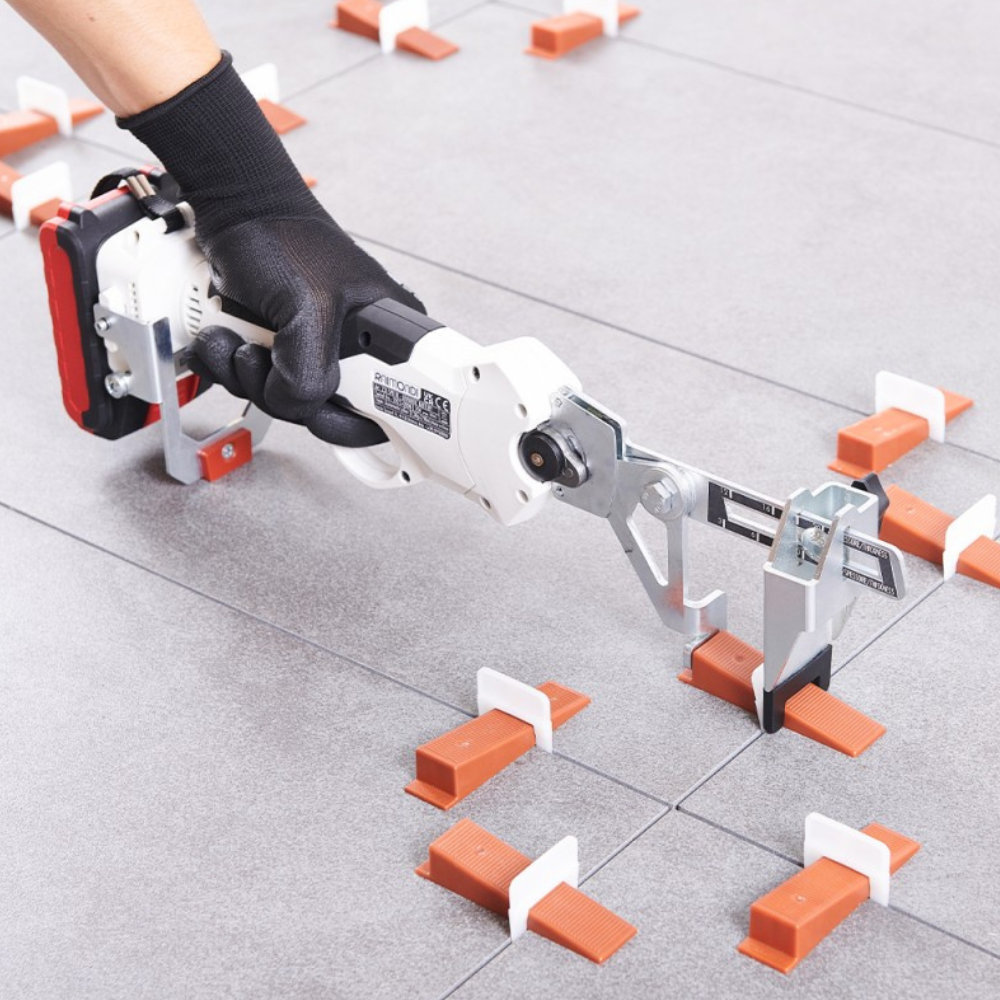 Cuneo distanziatore livellante plastica posa piastrelle finitura professionale *** formato 250 pezzi, confezione 1