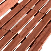 Panchina Esterni Legno Abete 2/3 Posti, Convertibile 160x68x92cm