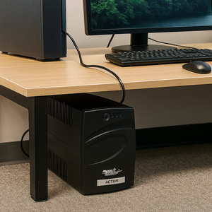 Mach power ups line interactive con display led e protezione avanzata *** potenza ampere (va) 600 va, confezione 1