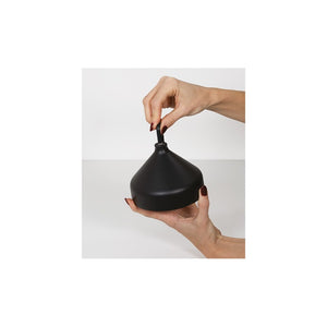 Zafferano AMELIE Lampada a led con picchetto Foglia Verde ricaricabile e dimmerabile