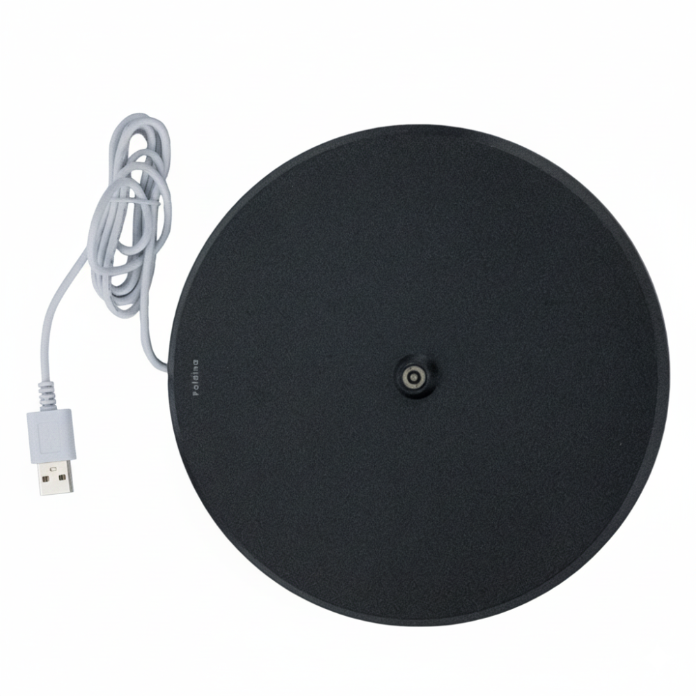 Zafferano Base di Ricarica a Contatto USB-A per Poldina XXL - Wireless, Compatibile, Ricambio, 5V 1A, no spina