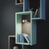 Zafferano SISTER LIGHT Parete Wi-fi Lampada da parete smart Oro ricaricabile e dimmerabile