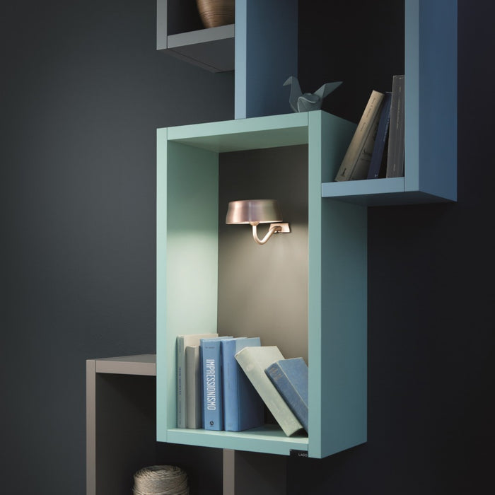 Zafferano SISTER LIGHT Parete Wi-fi Lampada da parete smart Oro ricaricabile e dimmerabile