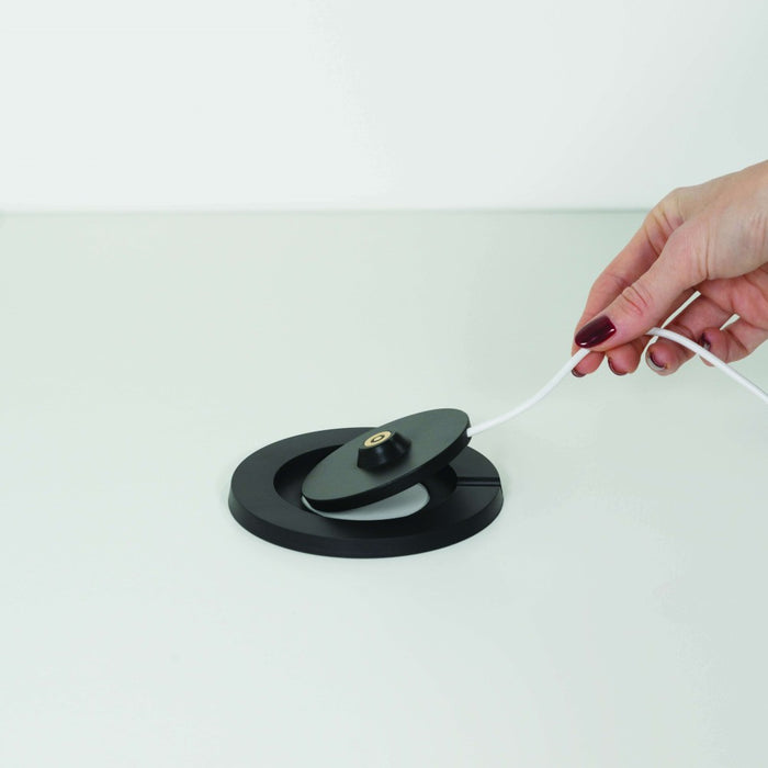 Zafferano SISTER LIGHT Wi-fi Lampada a led smart da tavolo Verde ricaricabile e dimmerabile