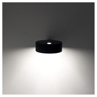 Zafferano SUPER O Lampada a led da parete Bianca ricaricabile e dimmerabile