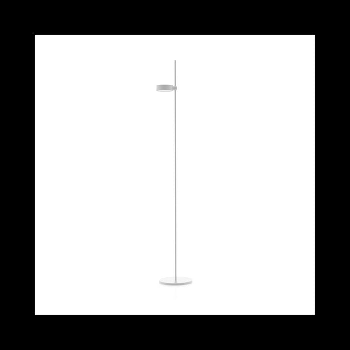 Zafferano SUPER O Lampada a led da terra Bianca ricaricabile e dimmerabile - 2 Modulo Luce