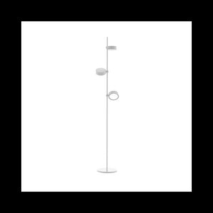 Zafferano SUPER O Lampada a led da terra Bianca ricaricabile e dimmerabile - 2 Modulo Luce