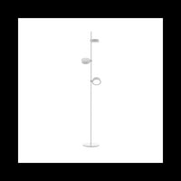 Zafferano SUPER O Lampada a led da terra Bianca ricaricabile e dimmerabile - 3 Modulo Luce