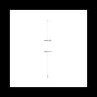 Zafferano SUPER O Lampada a led sospesa Bianca ricaricabile e dimmerabile - 1 Modulo Luce