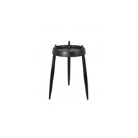 Zafferano Tavolino LIOLÀ h67cm Nero - Frassino nero