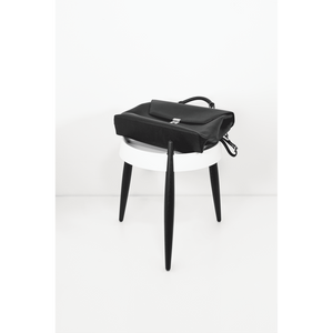 Zafferano Tavolino LIOLÀ h47cm Bianco - Frassino nero