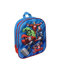 Zainetto Avengers Stampa In Rilievo 3d Supereroi Bambini Scuola Asilo Elementari         