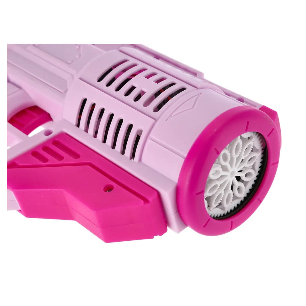 Trade Shop - Zainetto Con Pistola Sparabolle Sapone Bottiglia 150ml Unicorno Gioco Per Bambine 807663a -