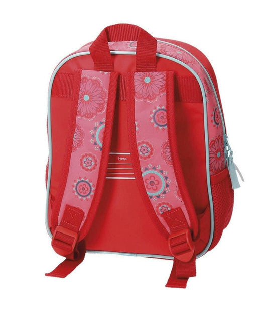 Zainetto Scuola Elena Di Avalor 28 Cm Zaino Asilo Bambine Rosso Azzurro         