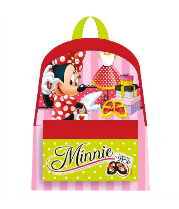 Zaino Americano Minnie Disney Multicolore Bambine Asilo Tempo Libero Elementari         